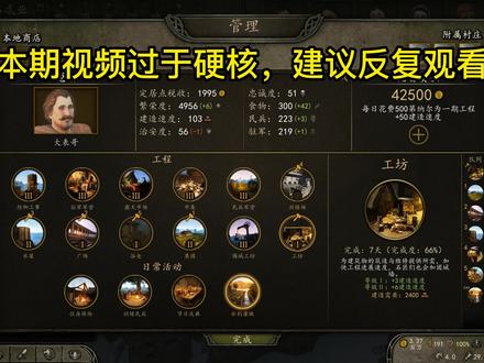 骑马与砍杀2新手小白必看攻略之城镇平衡系统(最新)。本期视频过于硬核,建议小伙伴们反复观看🧐!#骑马与砍杀2 #steam游戏 #单机游戏 #骑马与砍杀2攻略