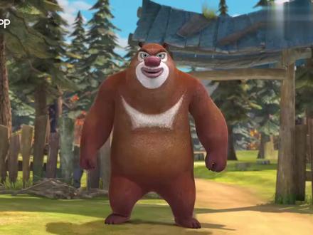 熊大熊二和光头强这座雕塑