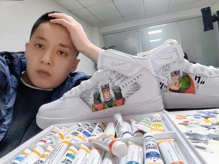 自来也豪杰物语#画画 #火影忍者 #diy鞋子 #自来也