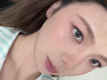 妆教来惹~夏日水光妆 #妆容 #面部折叠度