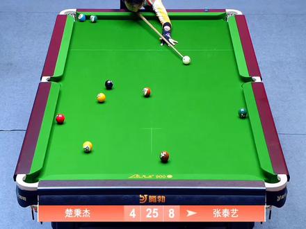 小头杆中泰艺绝对是除了二哥以外打球最有观赏性的人#张泰艺 #郑宇伯 #楚秉杰 #台球 #抖音电脑版