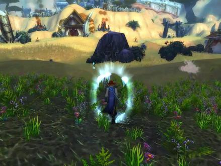 战歌峡谷在灰谷的什么地方呢? #魔兽世界