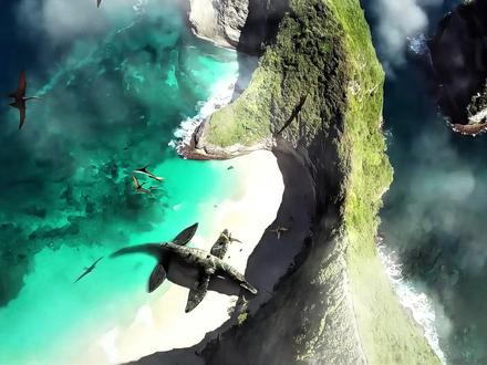 中生代的地球是什么样?都有哪些可怕的生物? #史前文明 #史前星球 #恐龙