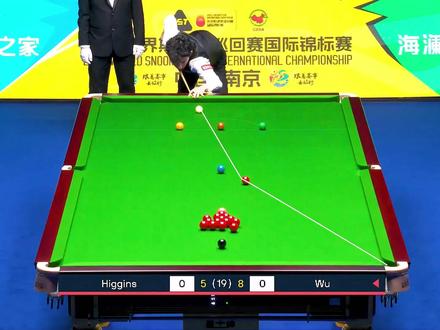吴宜泽打嗨了!逆天准度上手丝毫不留情,进攻犀利好似莽夫! #台球 #斯诺克 #吴宜泽 #名场面 #经典