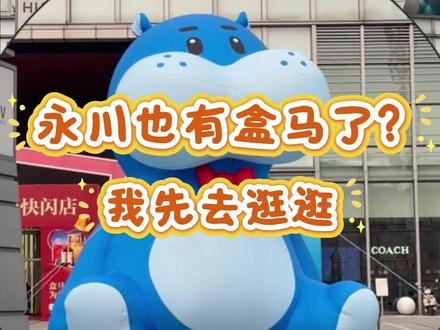 永川也有盒马了?我先去逛逛! #盒马 #超市 #重庆 #永川 #美食