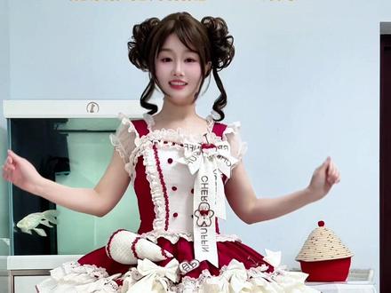 奶油裱花师的四个蓬度测评#洛丽塔 #lolita #奶油裱花师 #lo娘 #lolita日常