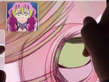 我流眼睛上色细化保姆级教程 #绘画教程 #插画 #procreate绘画 #iPad绘画 #甘露寺蜜璃