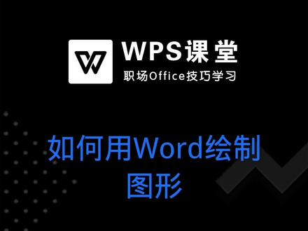 Word绘图还是一个比较实用的功能,它既可以被用在流程图的制作上面,也可以根据我们的需求绘制其他的图形。 #WPS文档 #办公软件 #word教学