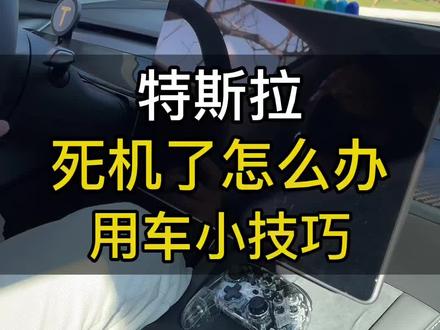 特斯拉死机怎么办?#特斯拉#特斯拉model3 #modely #每天一个用车知识