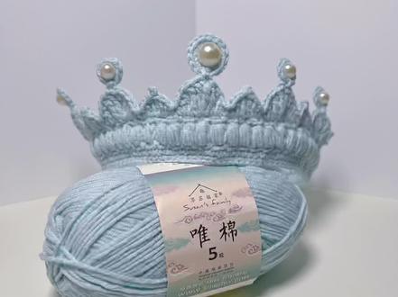 仙女👑皇冠视频教程来啦!
使用@苏苏姐家官方旗舰店 5股维棉39号浅蓝,2.5的钩针
#钩针编织 #钩织教程 #手工 #手工diy #毛线钩织
原图解@快乐时光手作 ,感谢分享