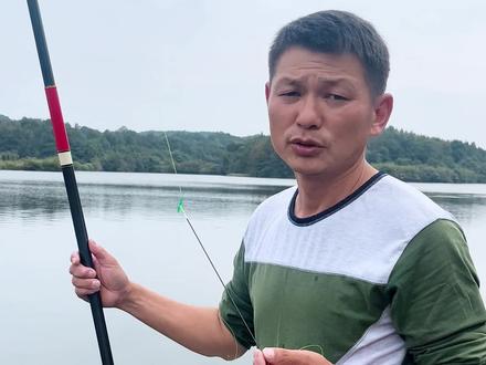 手竿抽鲢鳙如何快速调漂?#户外 #dou是钓鱼人 #知识分享 #钓鱼技巧 #黑鸭子鱼饵