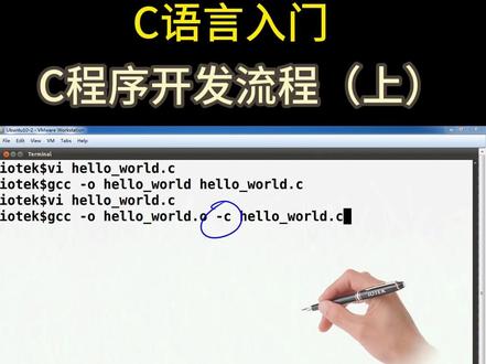 零基础学C语言,快速搞懂C程序的开发流程!(上)#c语言 #程序员 #编程语言 #计算机二级c语言#干货分享