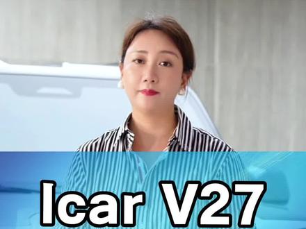 才开3000公里26款Icar V27四驱猎鹰版,二手车值吗 #二手车 #26款icarv27二手车 #icarv27 #icarV27二手车#东莞珍姐电车