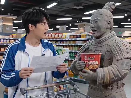 当AI把人类最离谱的答案具象化……这画面也太魔性了吧??😱 #AI#AI视频#AI具象化#离谱到爆炸#素材源于网络