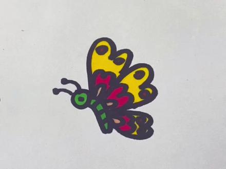 听过一个很好听的成语“破茧成蝶”,新学期第一天,祝愿所有莘莘学子壮志凌云、大鹏展翅、破茧成蝶!#简笔画 #跟着抖音学画画 #绘画过程 #亲子简笔画 #蝴蝶简笔画 @DOU+小助手