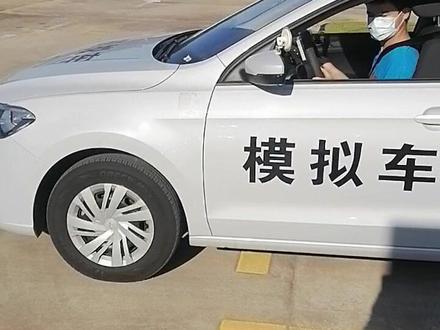 高州南塘模场练车,考试前模拟准备考试
