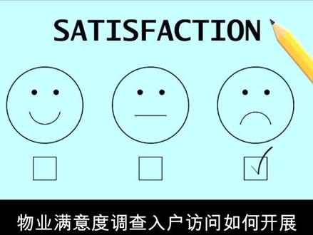 物业满意度调查入户访问如何开展#满意度调查 #物业 #物业服务