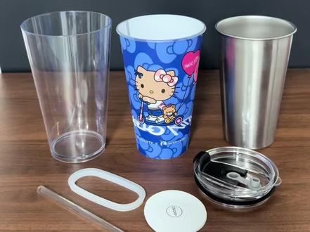 瑞幸hello kitty联名杯子改造教程来啦 #联名杯diy #瑞幸 #hellokitty #pp杯改造 #瑞幸联名