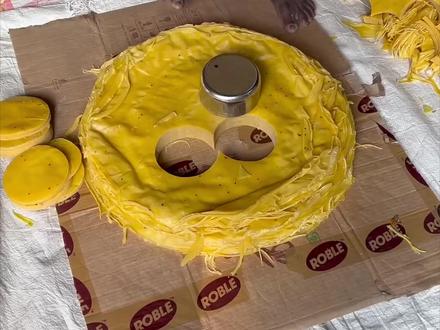 印度美食之榴莲千层饼和糖饼都是饼吧 #印度美食 #干净又卫生 #零食 #糖饼 #榴莲千层