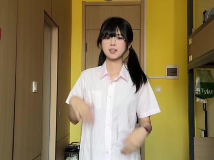 究竟是谁发明的Polo衫➕水手领!还是兔耳!! #jk #POLO衫 #jk制服日常 #夏季穿搭