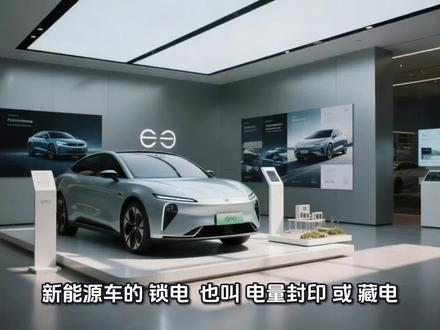 新能源车锁电是什么“鬼”?#新能源汽车知识科普 #纯电时代新标杆 #锁电