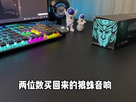 #狼蛛 N-170长条音响智能2.0声道HIFI家用笔记本台式桌面音响#好物推荐 #抖音小助手 #数码科技