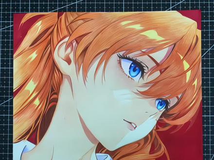 我要一个人活下去 #手绘#圆珠笔#新世纪福音战士 #EVA#明日香