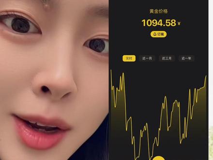 今天金价果然回调了,你们补仓了吗~~~#黄金 #金价