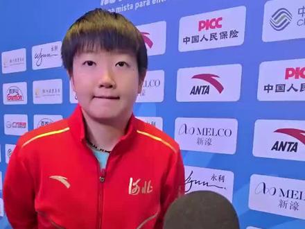 虽然你只获得亚军,但依然是我心目中的偶像,加油!#孙颖莎