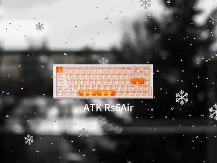 机甲风格的键盘 ATKRS6AIR一款颜值性能都不错的键盘#ATK #ATKRS6AIR #键盘推荐
