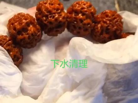 下水清理的金刚 必须用卫生纸包住 让它自然阴干再刷#文玩文玩 @抖音小助手 @我要上热门 @官方大人,我要上