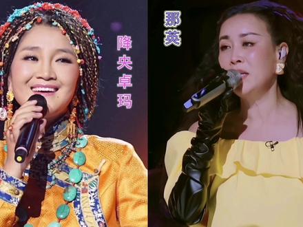 降央卓玛与那英同唱一首歌《那片草原》《乌苏里江歌》谁更胜一筹 #聆听天籁之音 #经典金曲 #女中音 #天使吻过的嗓音 #演唱