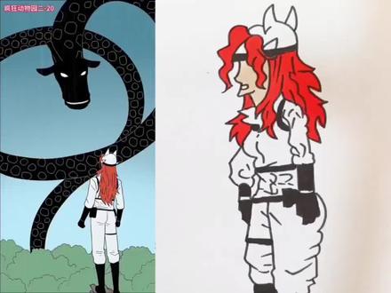 动物城里的故事#简笔画#动画#动漫#二次元@抖音创作者中心 @抖音小助手 @抖音青少年