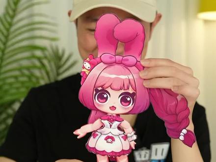 小朋友自己也能做出的可动纸片人,动手动脑,这也太好玩了#原神 #儿童玩具 #手工DIY #抖in宝贝计划