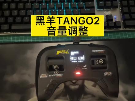 黑羊tango2遥控器调整音量#熊猫fpv模型 #穿越机 #黑羊tango2 #TBS黑羊 #我要流量