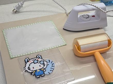 拼豆新手初次烫豆,竟烫出完美无孔? #拼豆 #拼豆豆 #拼豆图纸 #拼豆教程 #拼豆豆手工