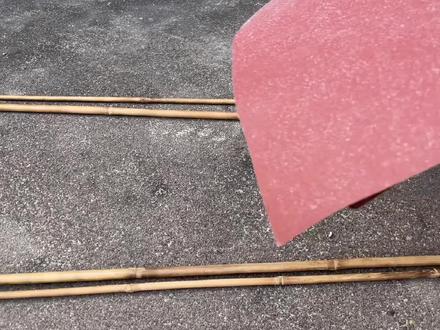 没人要的枯竹枝,如何变成鱼竿?DIY手工制作并继竿(四):缠线