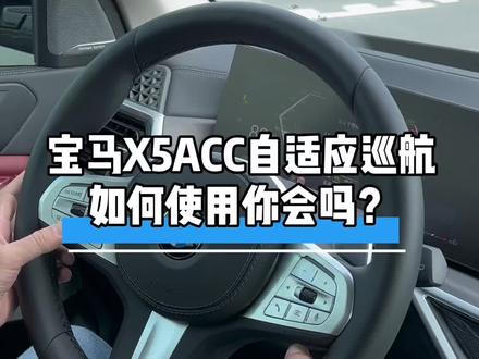 宝马X5的Acc辅助驾驶神器,你们都会用吗?#宝马x5 #x5 #x5l