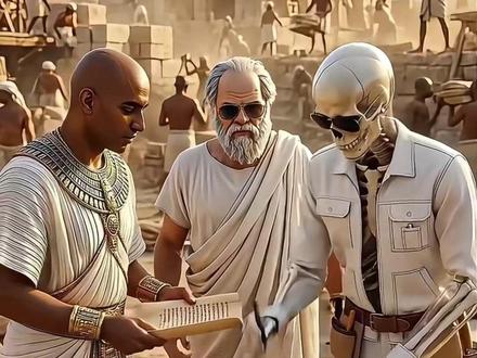 如果你和苏格拉底穿越回古埃及盖摩天大楼,会发生什么? #涨知识