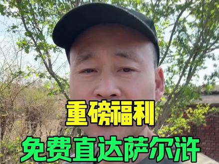抚顺重磅福利:五一免费直达萨尔浒专线开通了! #抚顺同城 #萨尔浒风景区 #旅游景点 #同城号