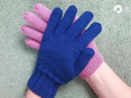 五指手套编织法(二)