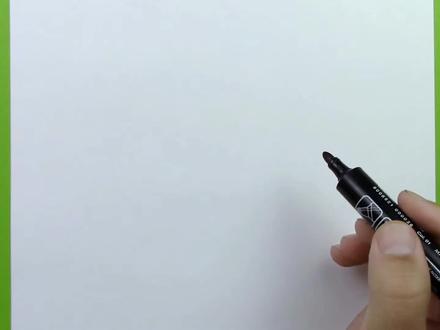 今天我们来画一条漂亮的美人鱼! #简笔画 #教你画 #简单画 #儿童画