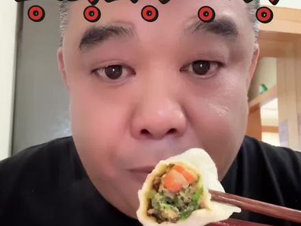 #美食分享 破五接财神包饺子🥟 #韭菜肉三鲜 薄皮大馅 嘎嘎香👍 #喜欢美酒美食的朋友们关注我🙏