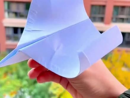 卷卷云滑翔机玩具#玩具 #折纸#手工 #手工教程 #纸飞机