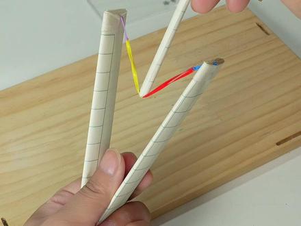 教你用纸做好玩的暗器~ #折纸玩具 #自制玩具 #手工制作