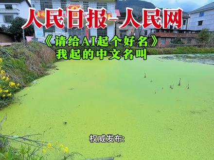 人民日报AI征名#人工智能 #AI中文名#“神通”#请你给AI起个好名