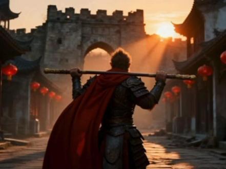 “苦海翻起爱恨 这世间难逃避命运”齐天大圣转场视频剪辑教程来啦,从拍摄到ai指令再到剪辑,看这一条视频就够了#转场 #氛围感#剪映图片设计#苦海翻起爱恨转场教程#苦海翻起爱恨