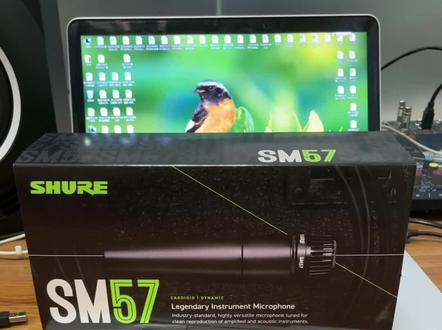 舒尔SHURE SM57拆箱