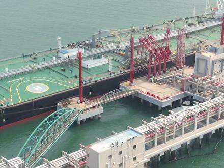 27万吨原油从沙特出发运抵湛江 海上航行20天送来能源补给