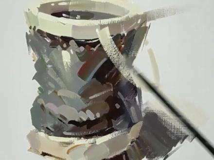 #vlog我的日常 #画画 #美术生 水桶你还不会呢?